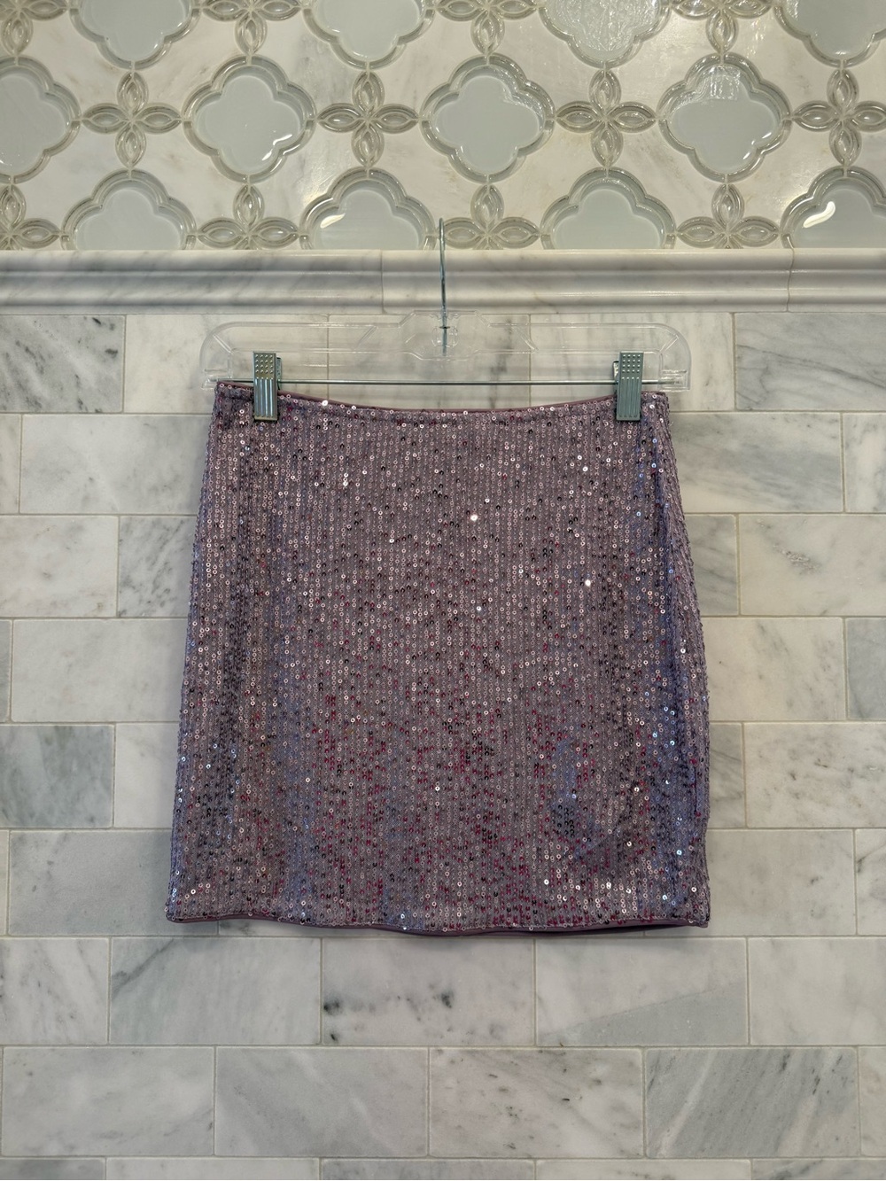 NWOT Sequin skirt
